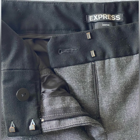 Express | Editor Ankle Pant | 6R | Gray - Picture 6 of 6
